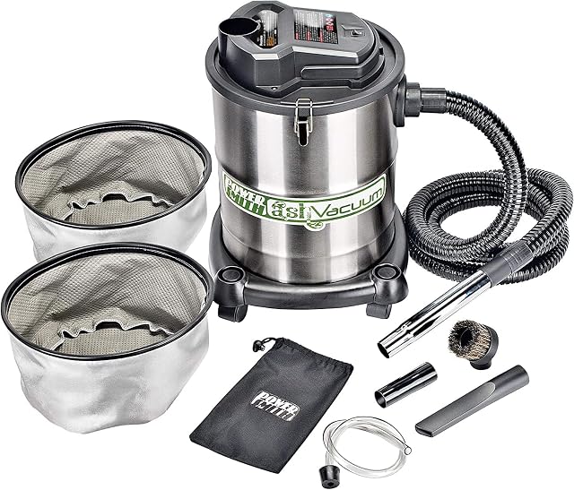 PowerSmith PAVC102 stainless steel ash vacuum and blower