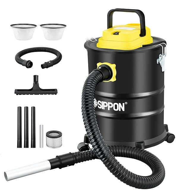 SIPPON ash vacuum cleaner for pellet stove and fireplace