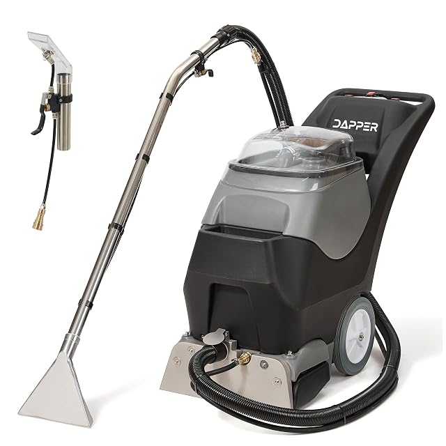 Commercial 4-in-1 steam carpet cleaner extractor with 18.5 inch cleaning path