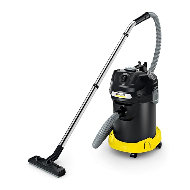 Kärcher AD 4 Premium ash vacuum with flame-retardant body and coarse dirt filter, product photograph
