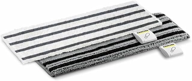 Kärcher original EasyFix microfibre floor cloths for SC steam cleaners, product photograph