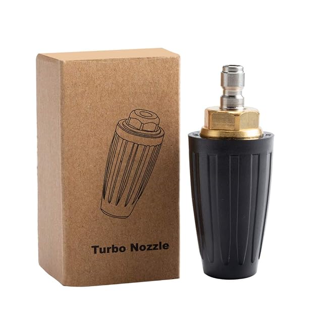 AURORA CAR rotary turbo nozzle with quarter inch quick connect plug for pressure washer