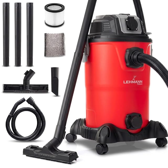 Lehmann LTOVI-1530 wet and dry vacuum, product photograph