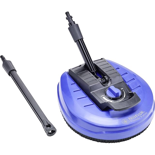 Nilfisk Power Patio surface cleaner attachment with 28 cm spray arm, product photograph