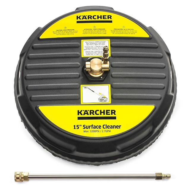 Karcher 15 inch pressure washer surface cleaner for 2600 to 3200 PSI