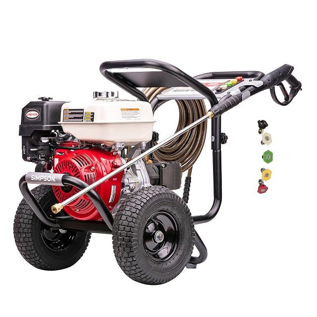 Simpson PowerShot PS60869 gas pressure washer with Honda GX270 engine