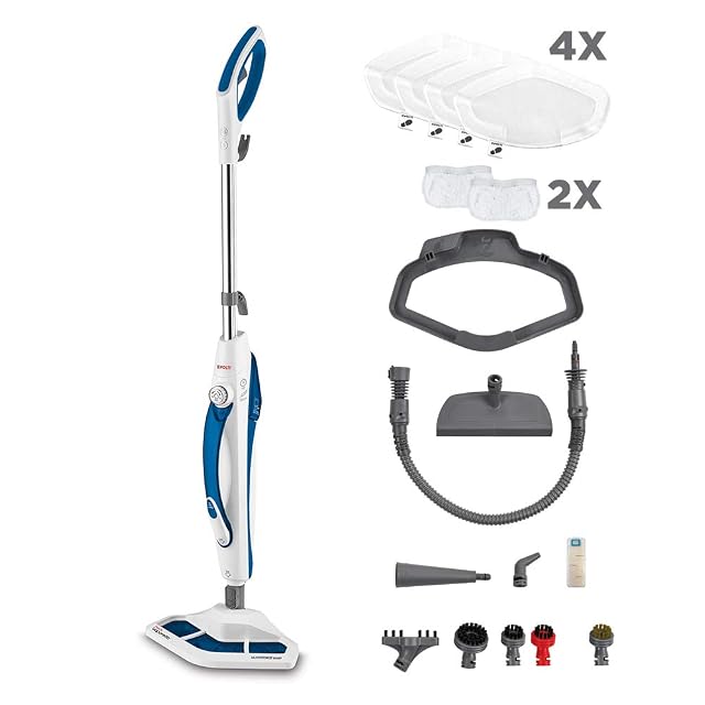 Polti Vaporetto SV460 Double steam mop with detachable handheld steam cleaner, product photograph