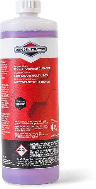 Briggs and Stratton 6832 multi-purpose pressure washer concentrate 32 ounce bottle