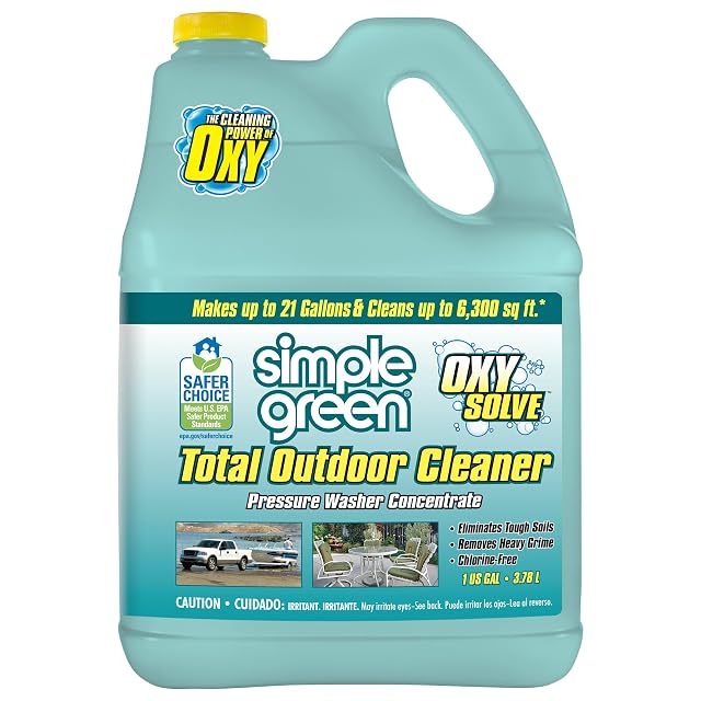 Simple Green Oxy Solve Total Outdoor Cleaner concentrate one gallon bottle