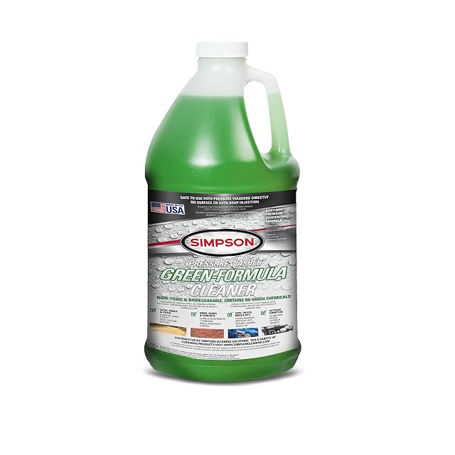 Simpson Green Formula Cleaner concentrated soap solution one gallon bottle