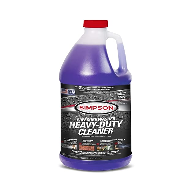 Simpson Heavy Duty Cleaner concentrated soap solution one gallon bottle