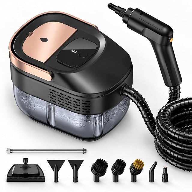 ODSD 1600W steam cleaner for home with 1.69 quart tank