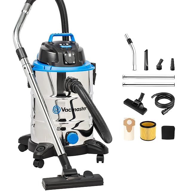 Vacmaster VQ1530SFDC wet and dry vacuum, product photograph