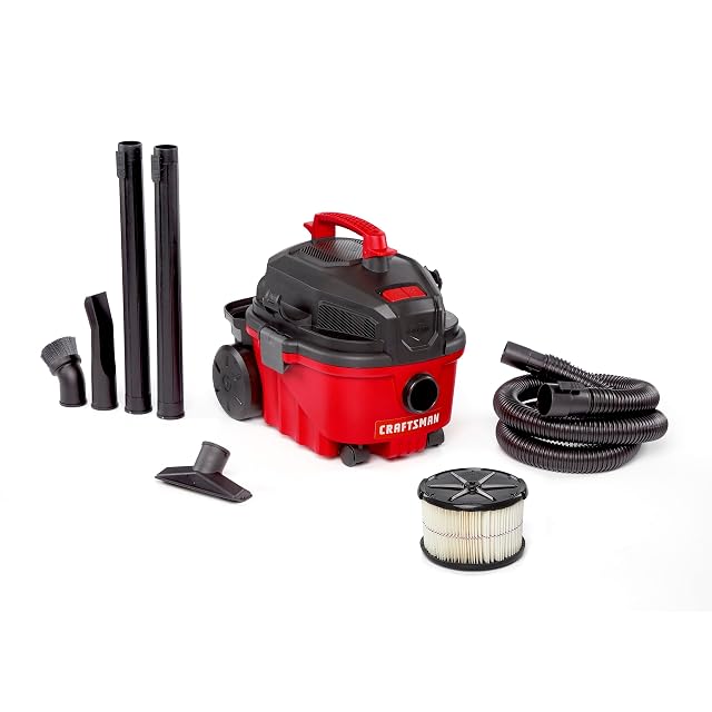 CRAFTSMAN CMXEVBE17040 4 gallon wet dry shop vacuum