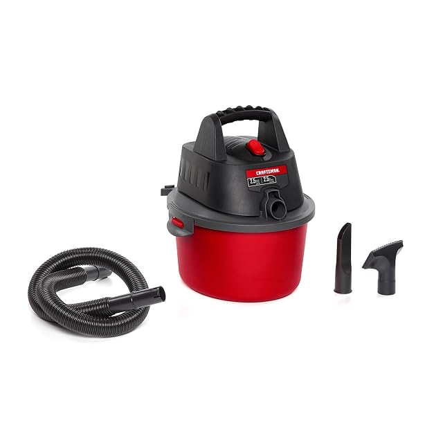 CRAFTSMAN CMXEVBE17250 2.5 gallon wet dry shop vacuum